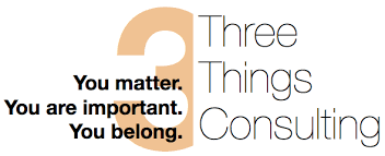 Three Things Consulting Brand Logo